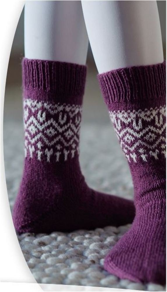 Hot Socks Pearl 50 g - mit Kaschmir Farbe 14 kirsche