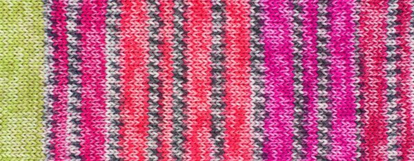 Hot Socks Pearl color Sockenwolle mit Kaschmir 50 g  Farbe 03 sunrise mix