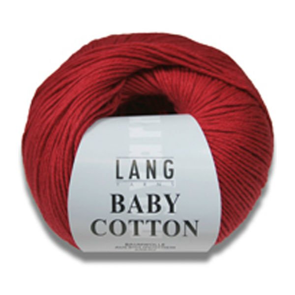 Lang Yarns Baby Cotton 50 g Farbe 01 weiss