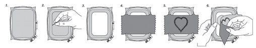 SULKY-Filmoplast-weiss-50-cm-breit-Meterware