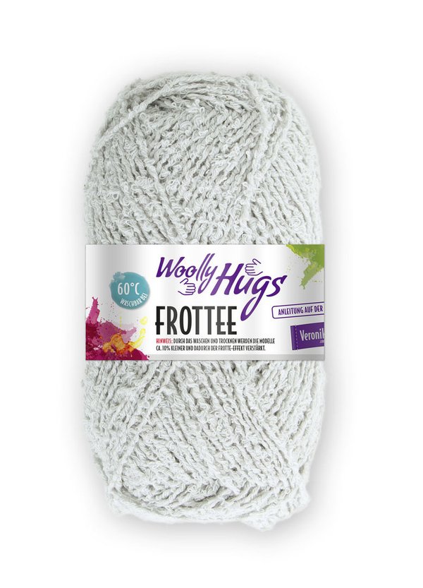 Woolly Hugs Frottee 50 g Farbe 91 Hellgrau