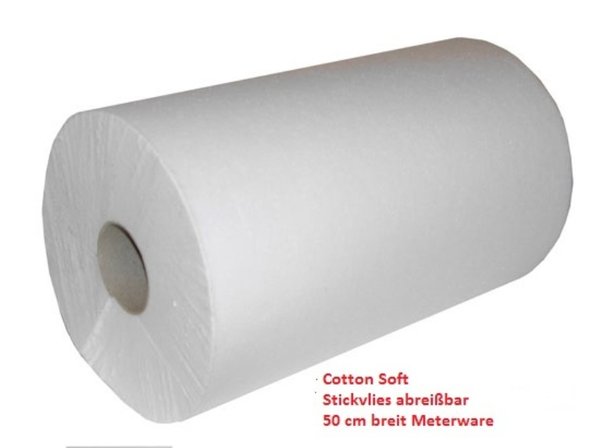 Sparaktion Cotton Soft  50 cm breit, 5 Meter