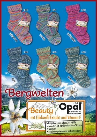 Opal Beauty - Bergwelten 100 g Farbe 11152 Zwillingsgipfel