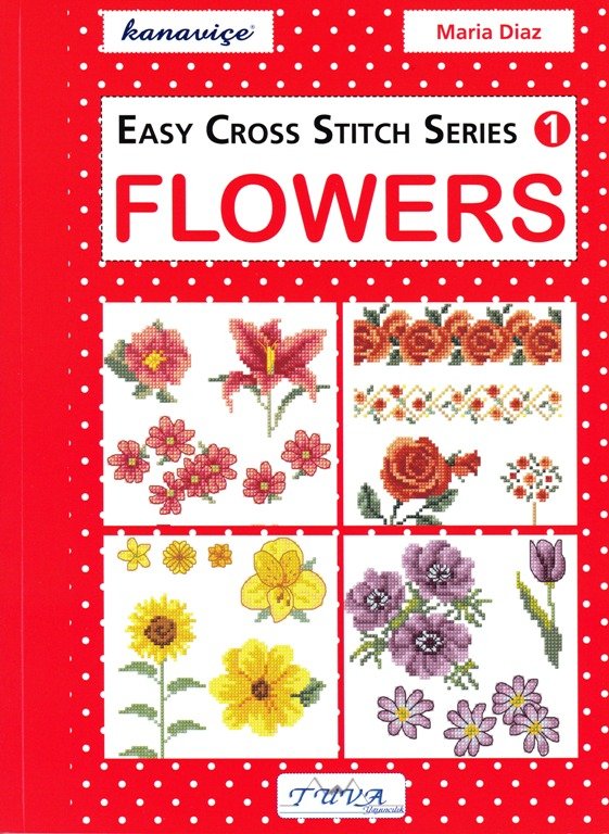 Easy Cross Stitch Series  Nr. 1 Flowers
