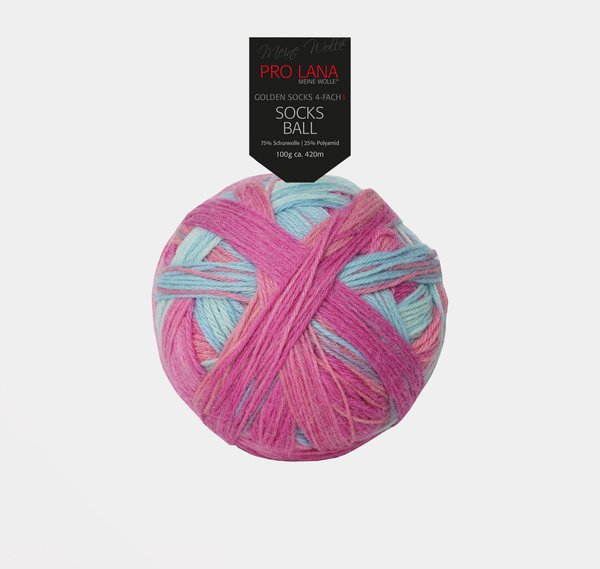Pro Lana Socks Ball 100 g Farbe 08