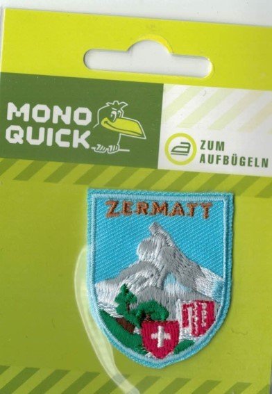 Applikation Wappen Zermatt - Artikel mit kostenlosem Versand