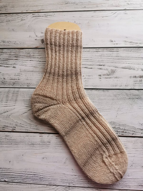 Socken handgestrickt für Gr. 44/45, Handarbeit Unikat