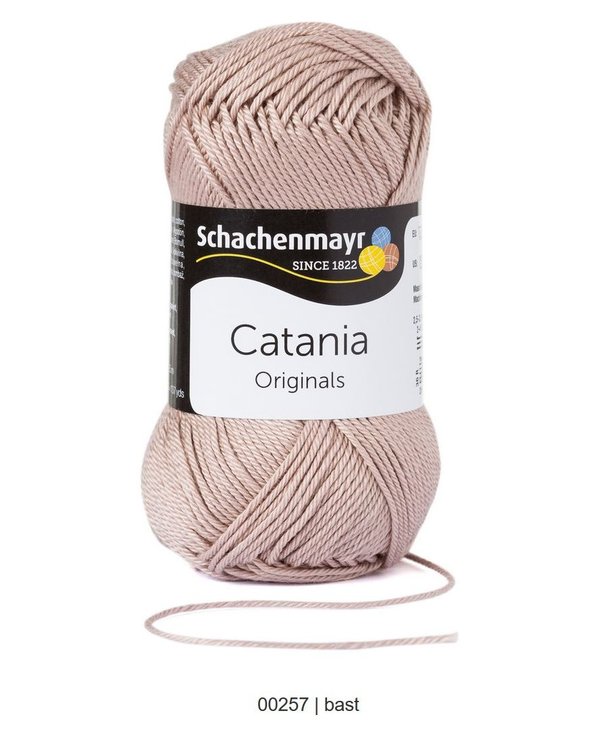 SMC Catania Baumwollgarn 50 g Farbe 257 bast