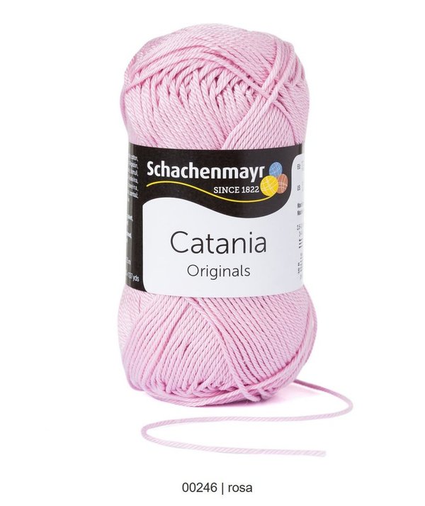SMC Catania Baumwollgarn 50 g Farbe 246 rosa
