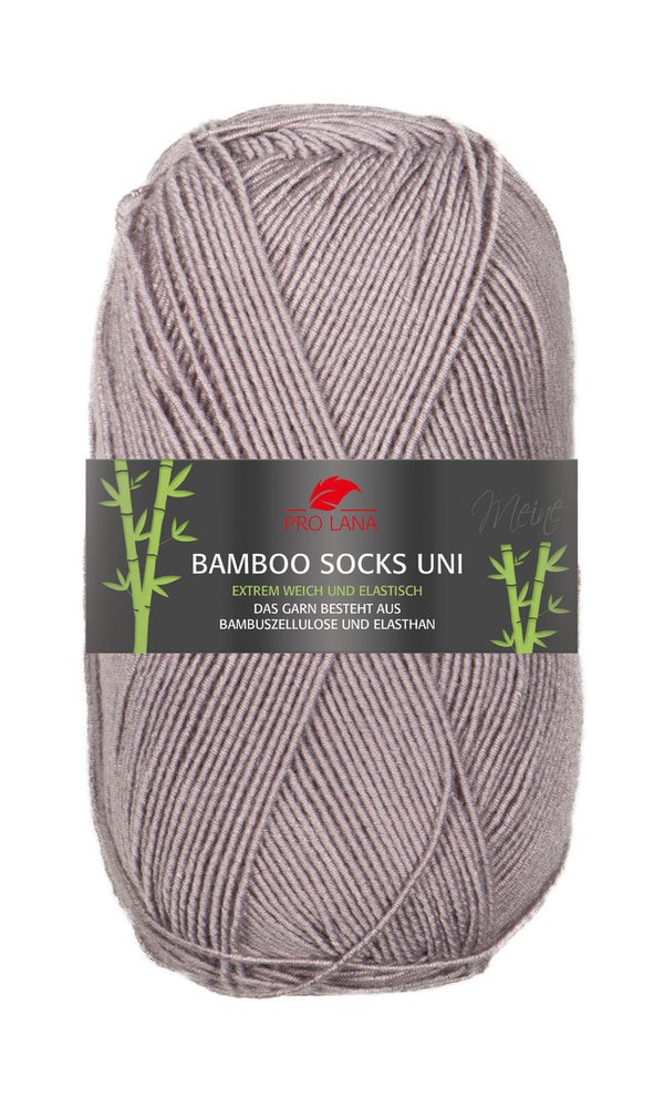 Bamboo Socks uni - Pro Lana 100 g 4fach Farbe 42 hyazinth